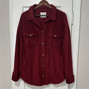 Thread and Supply | Women's Burgundy Jacket | Size: Medium